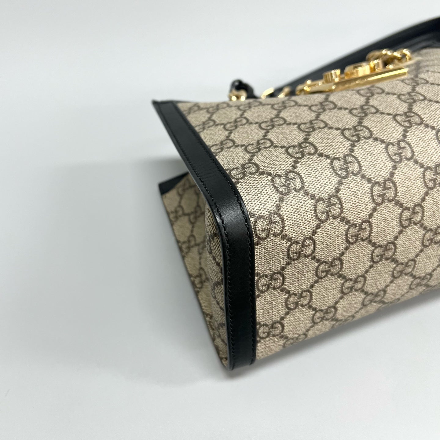 Gucci - Padlock - Cloth - Beige - (small)