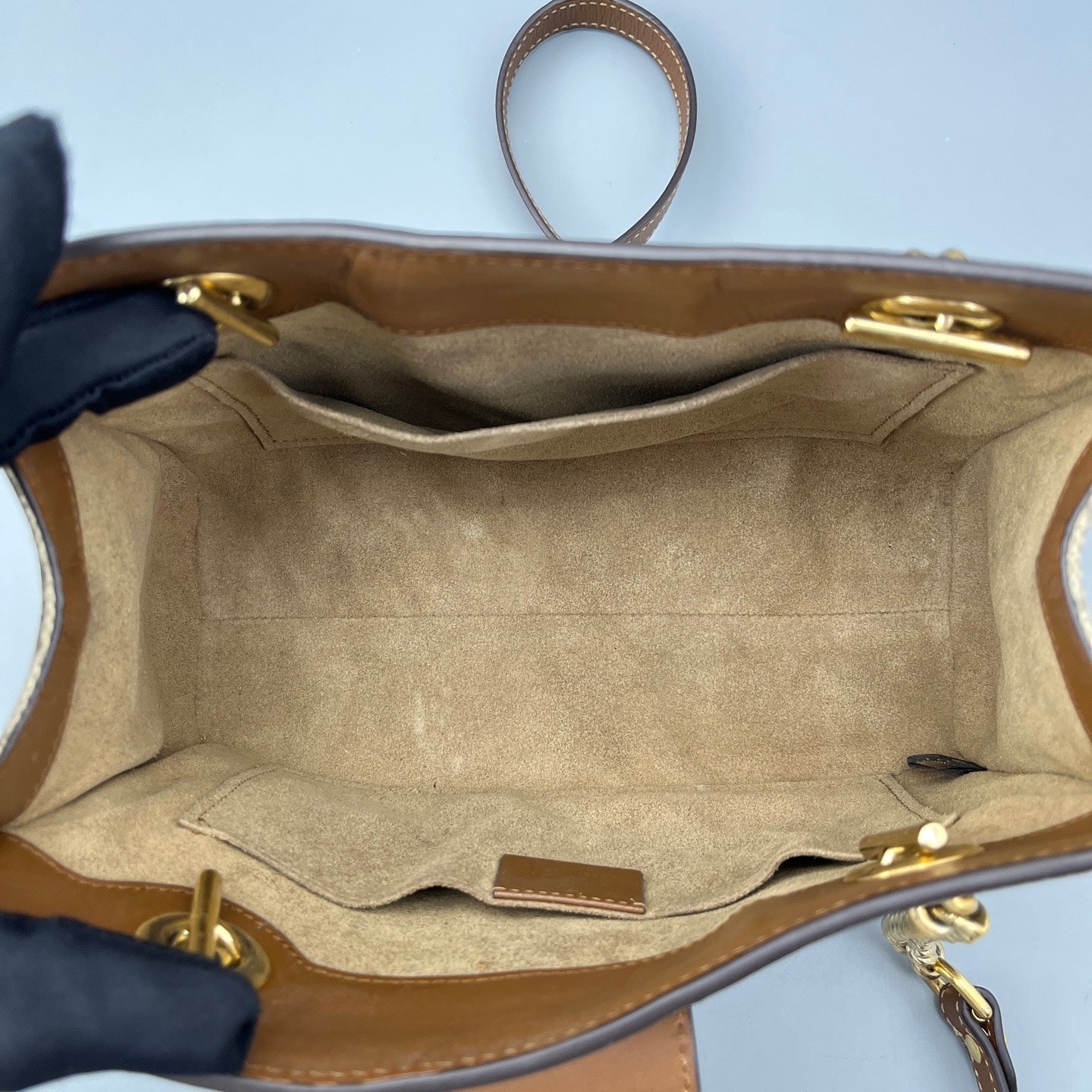 Gucci - Padlock - Cloth - Beige - (small)