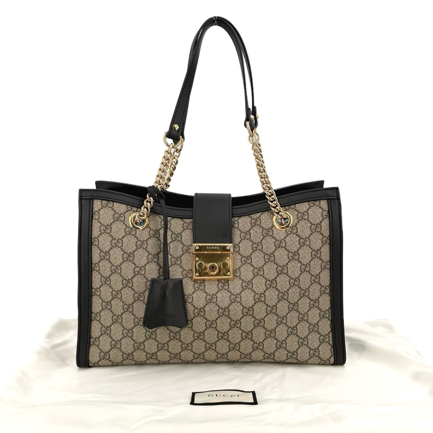 Gucci - Padlock - Cloth - Black - (medium)