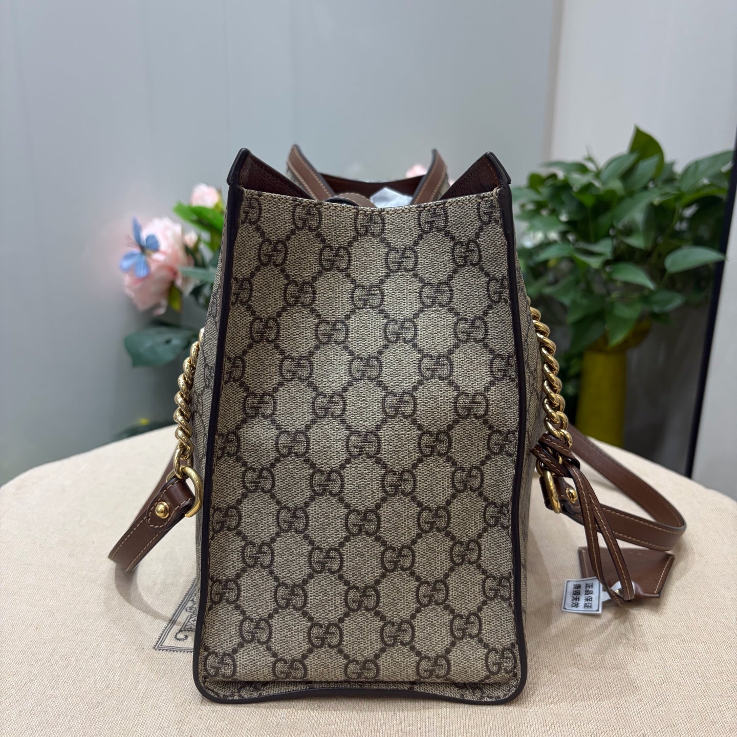 Gucci - Padlock - Cloth - Brown - (medium)