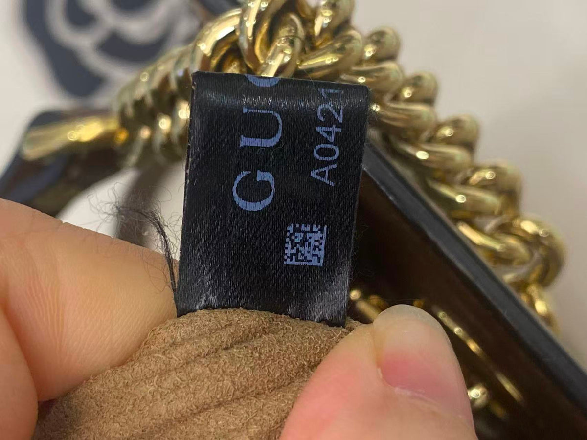 Gucci - Padlock - Cloth - Brown - (small)
