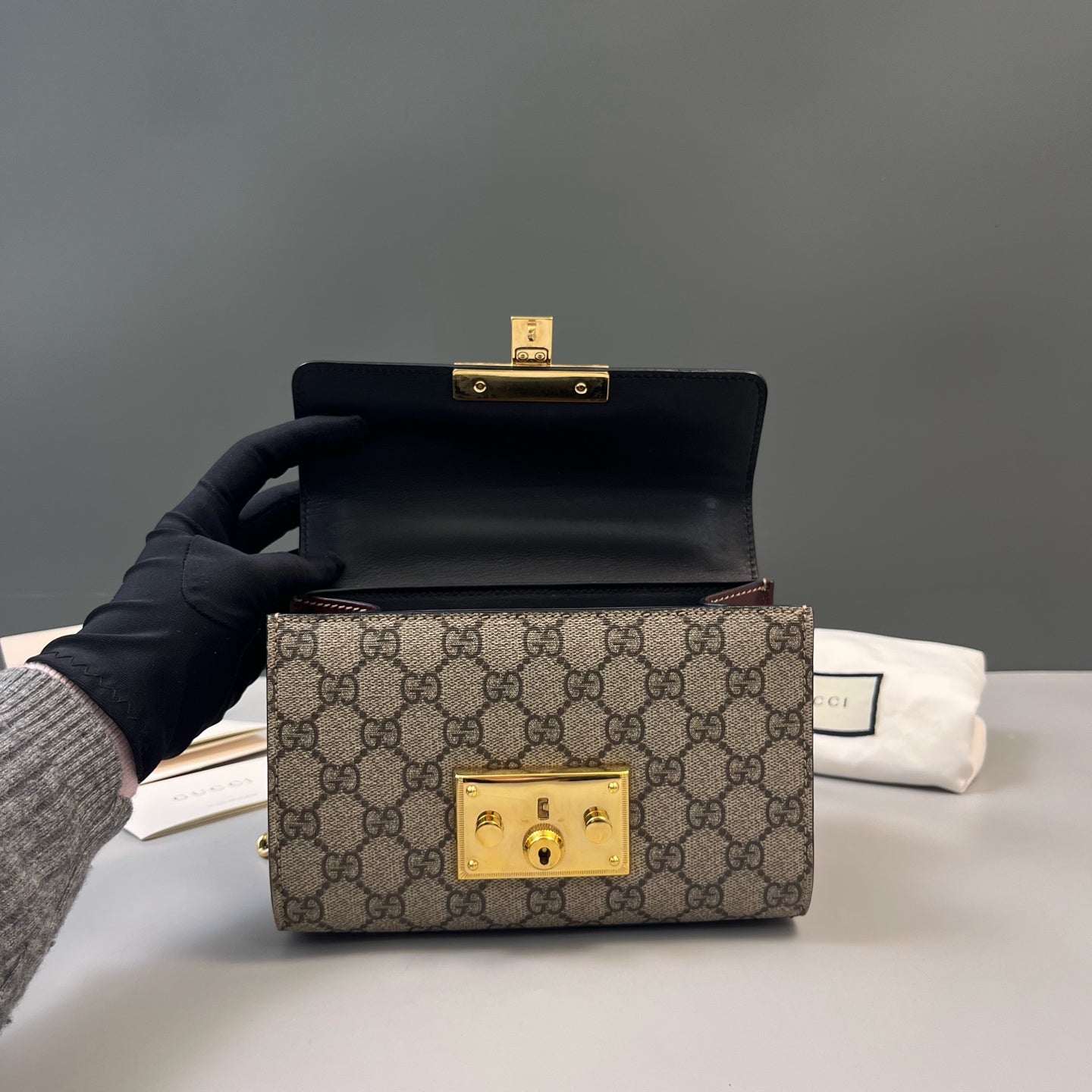 Gucci - Padlock - Cloth - Multicolour - (mini)