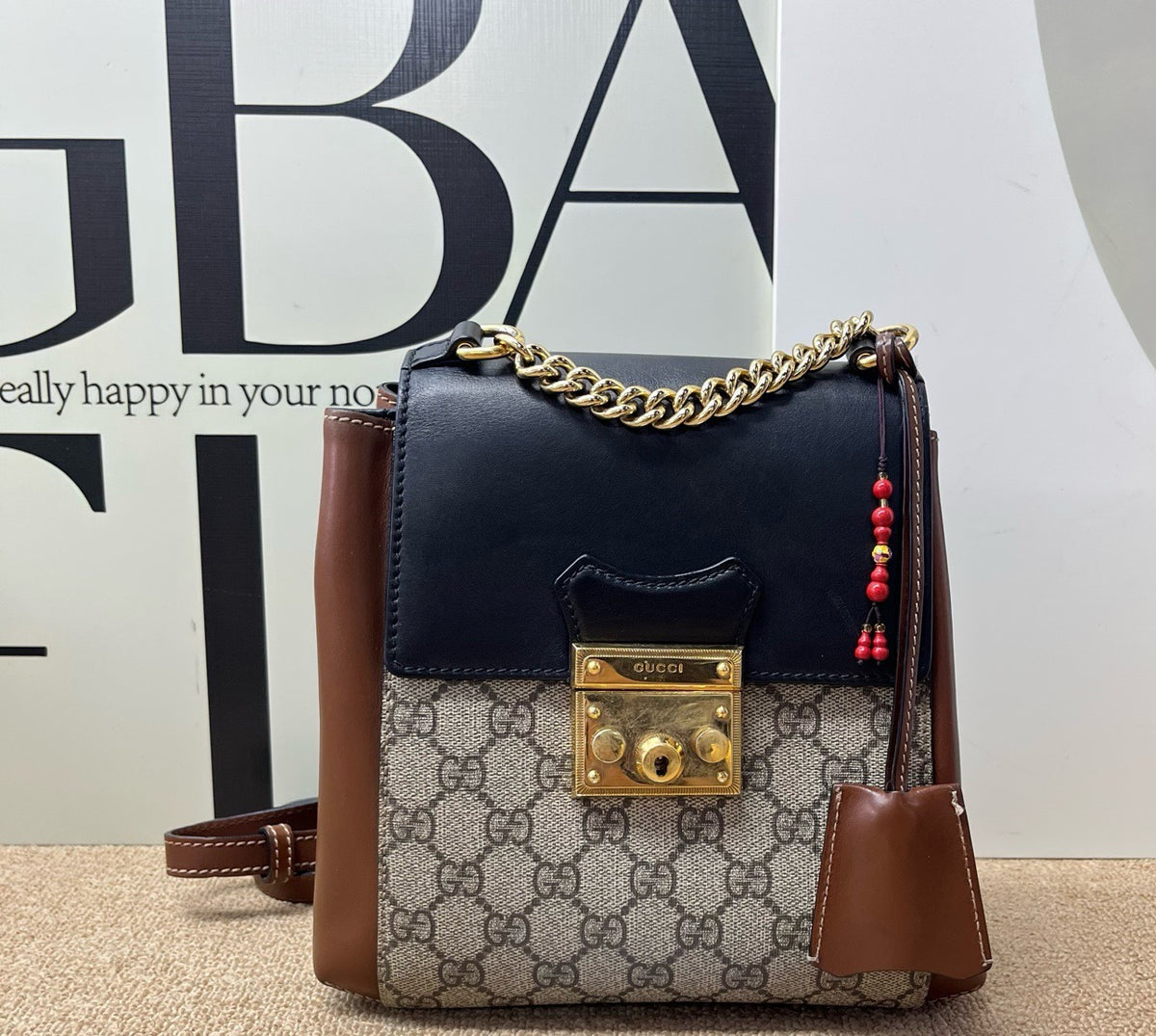 Gucci - Padlock - Cloth - Multicolour - (small)