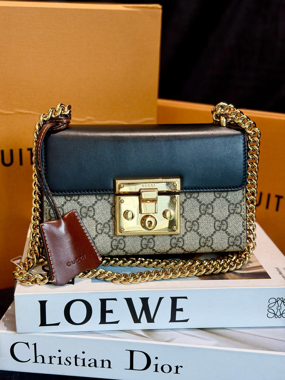 Gucci - Padlock - Cloth - Multicolour - (small)