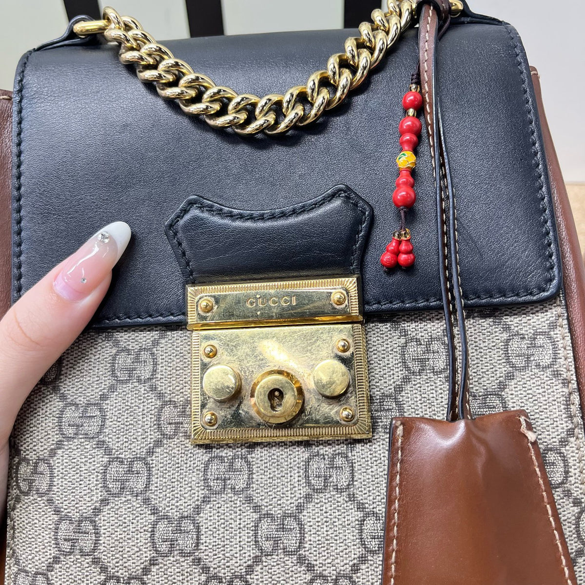 Gucci - Padlock - Cloth - Multicolour - (small)