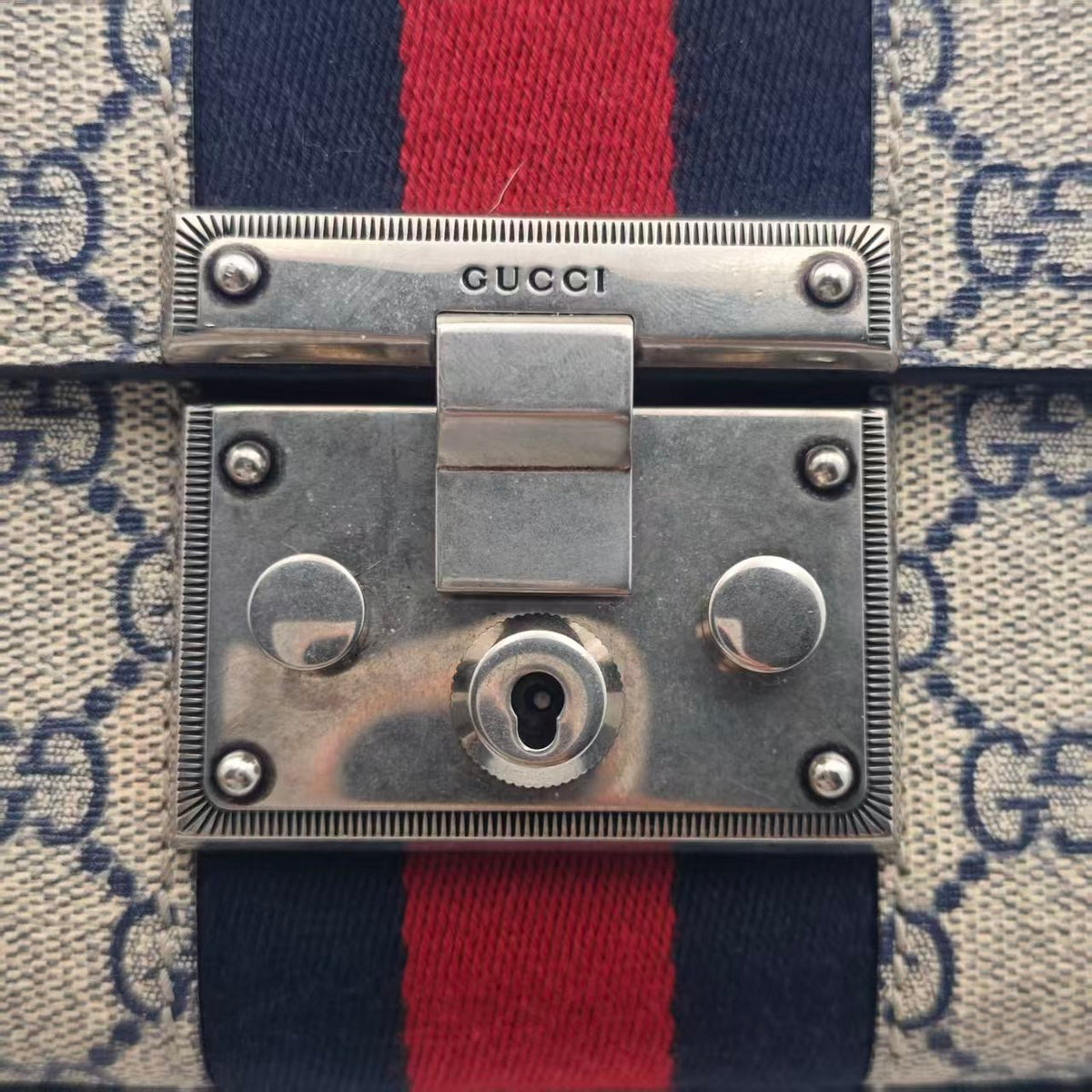 Gucci - Padlock - Cloth - Multicolour - (Small)
