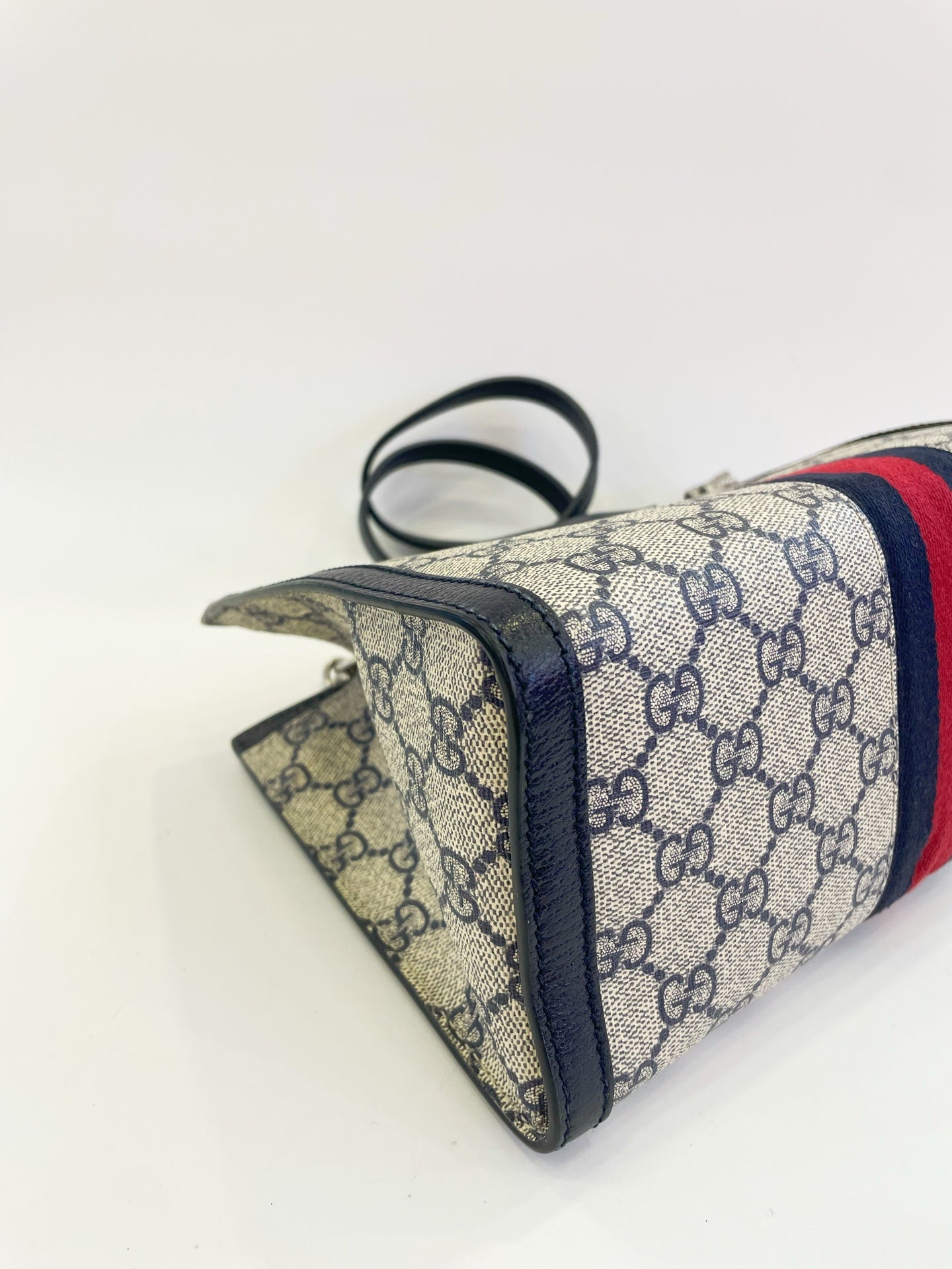 Gucci - Padlock - Cloth - Navy - (small)