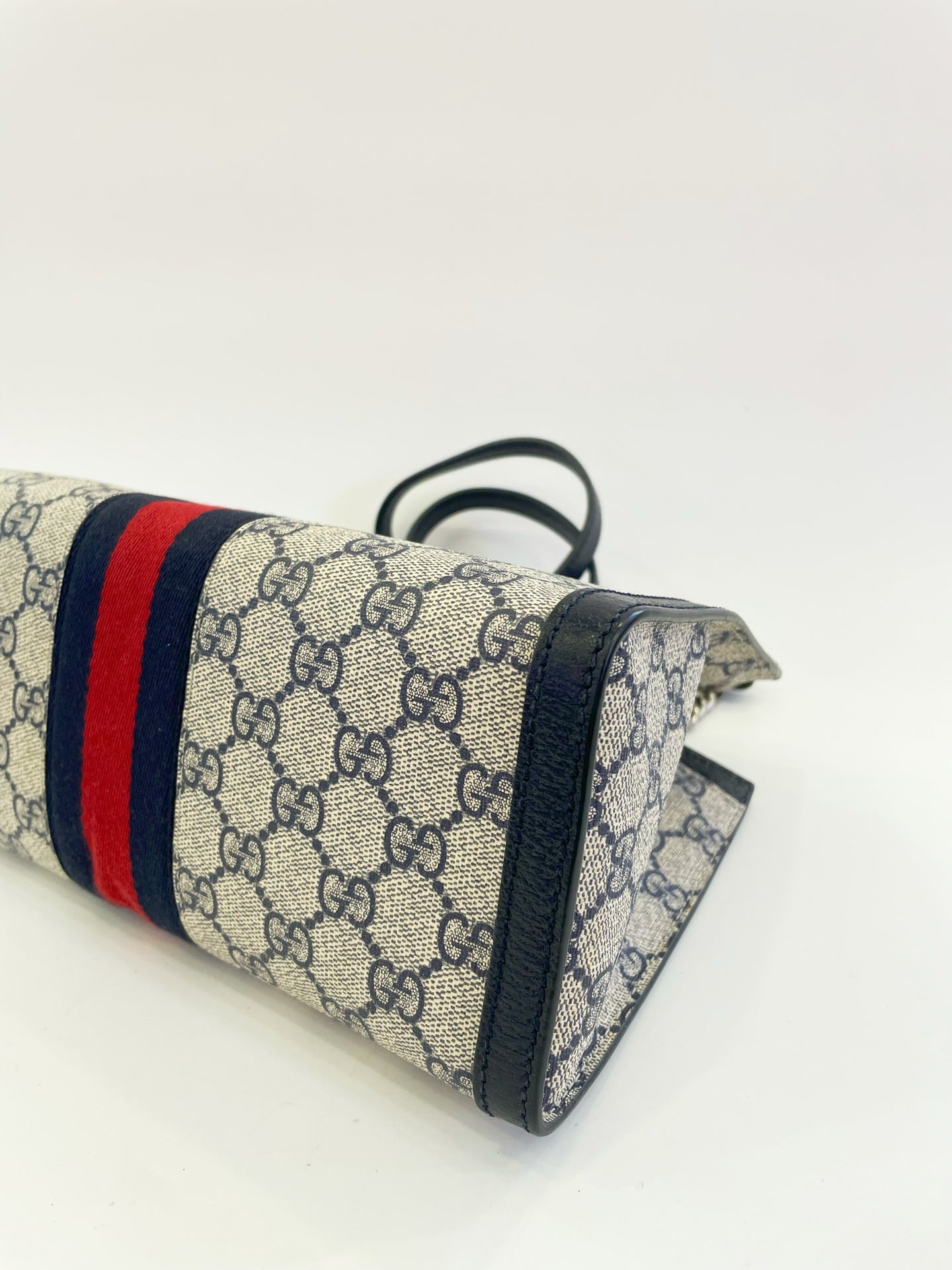 Gucci - Padlock - Cloth - Navy - (small)