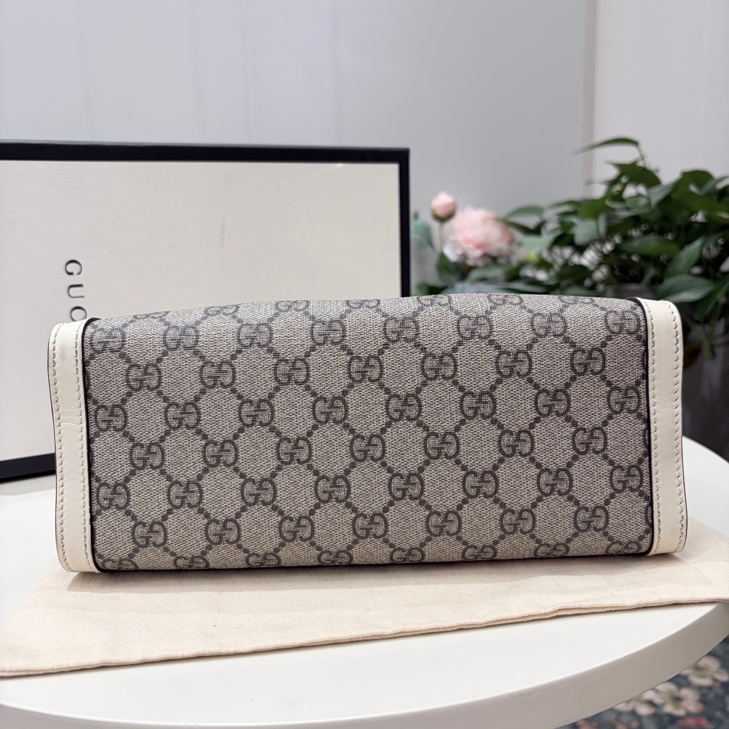 Gucci - Padlock - Cloth - White - (small)