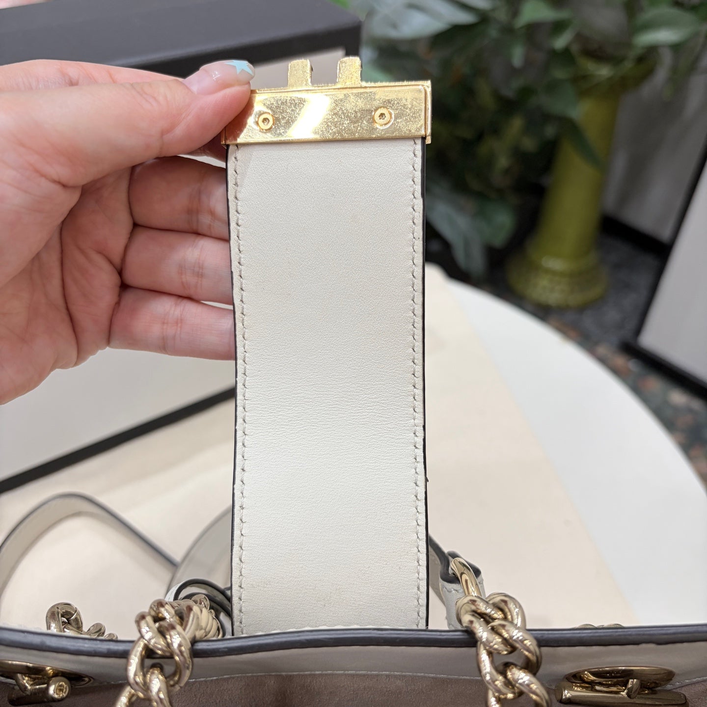 Gucci - Padlock - Cloth - White - (small)