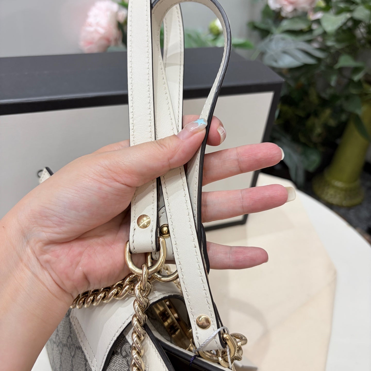 Gucci - Padlock - Cloth - White - (small)