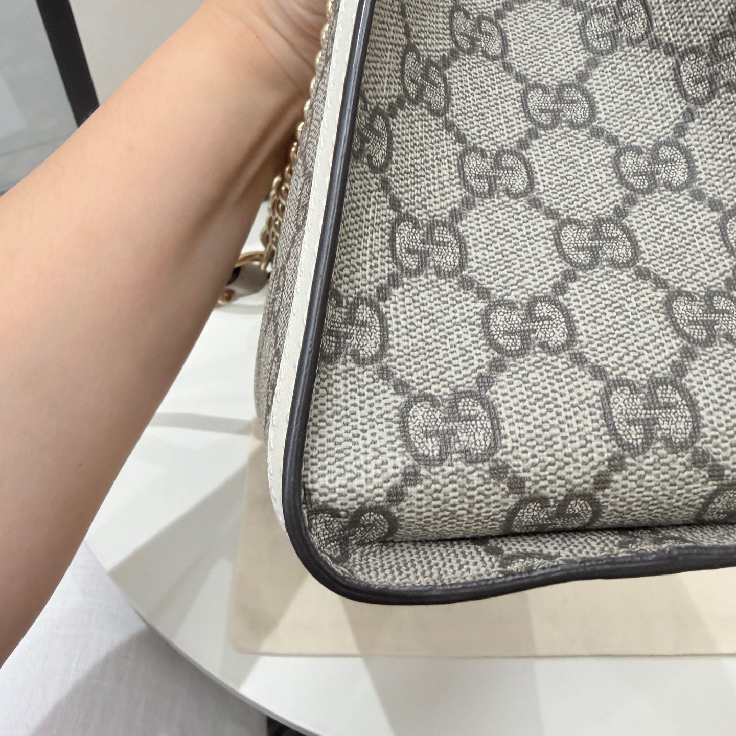 Gucci - Padlock - Cloth - White - (small)