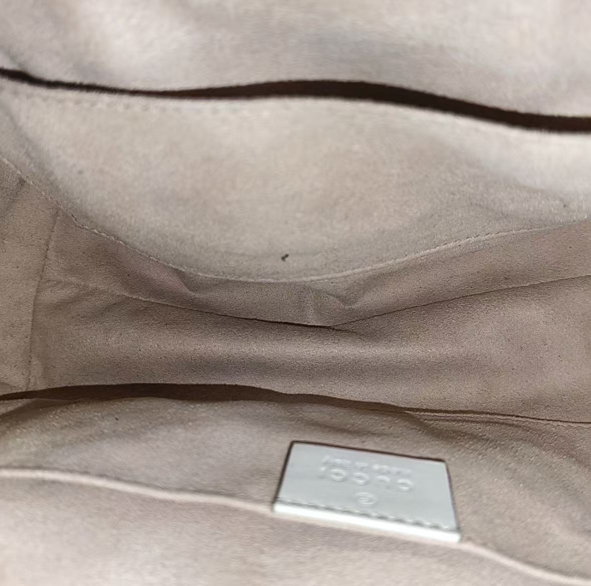 Gucci - Padlock - Coated canvas with leather trim - Beige with gold-tone hardware - (small)