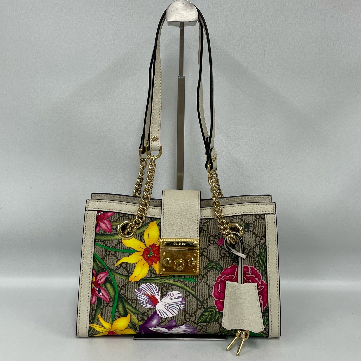Gucci - Padlock - GG Supreme canvas with leather trim - Multicolour - (medium)