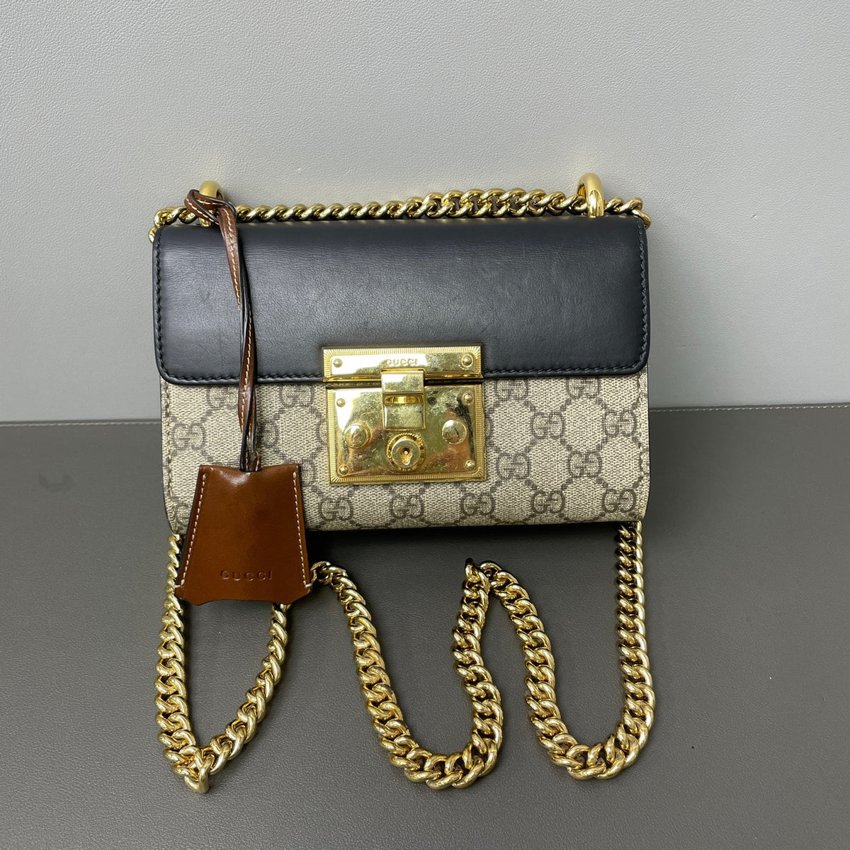 Gucci - Padlock GG Supreme Small Shoulder Bag - Cloth - Multicolour - (small)