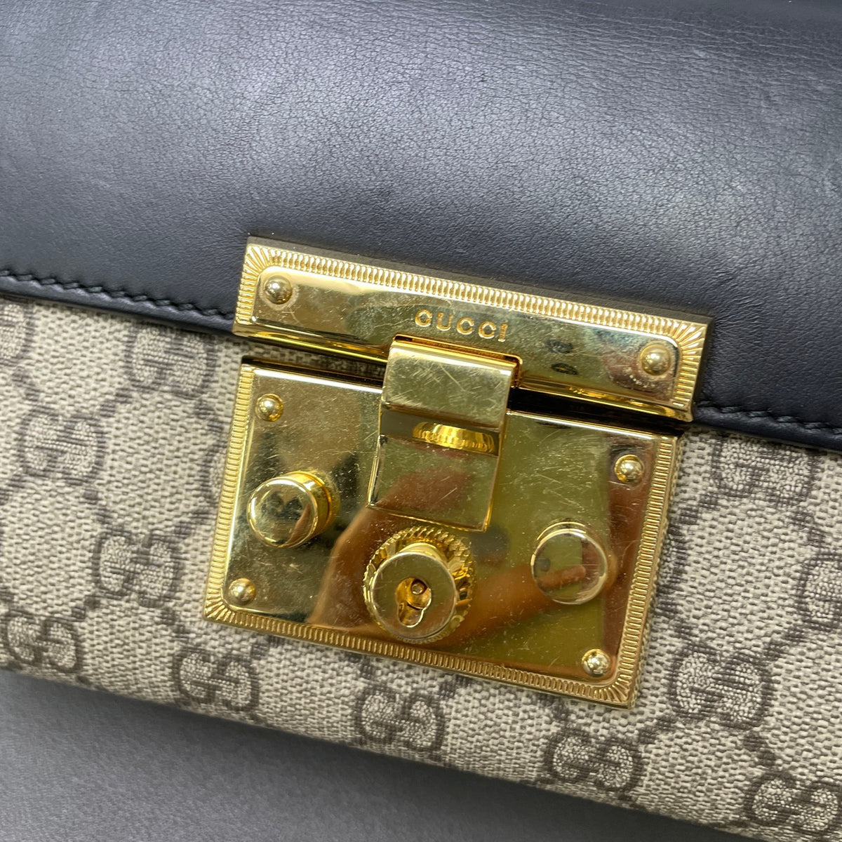 Gucci - Padlock GG Supreme Small Shoulder Bag - Cloth - Multicolour - (small)