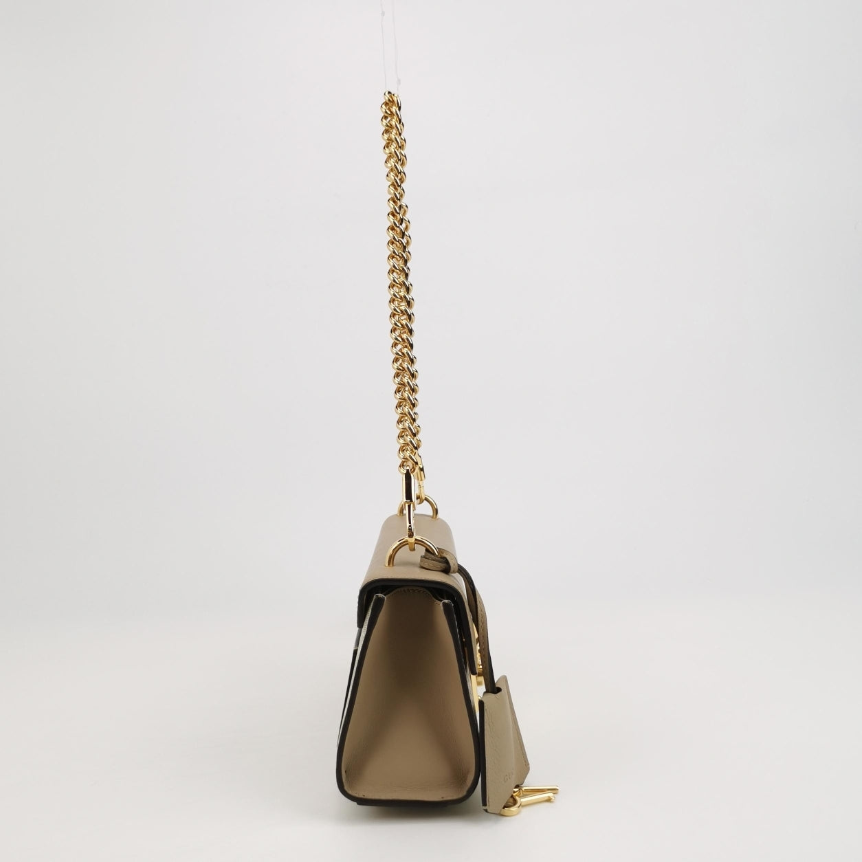 Gucci - Padlock - Leather - Beige - (mini)