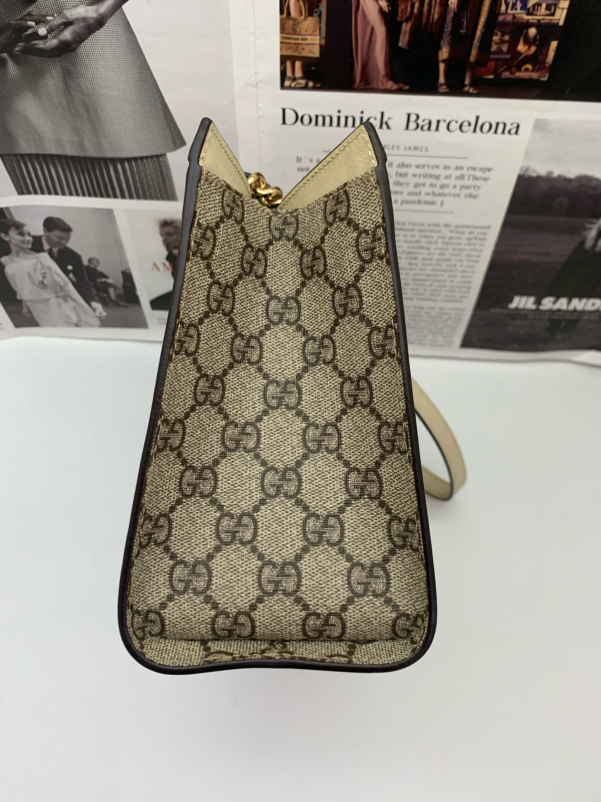 Gucci - Padlock - Leather - Beige - (mini)