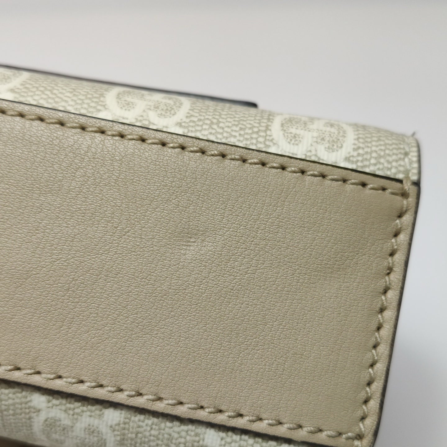 Gucci - Padlock - Leather - Beige - (mini)
