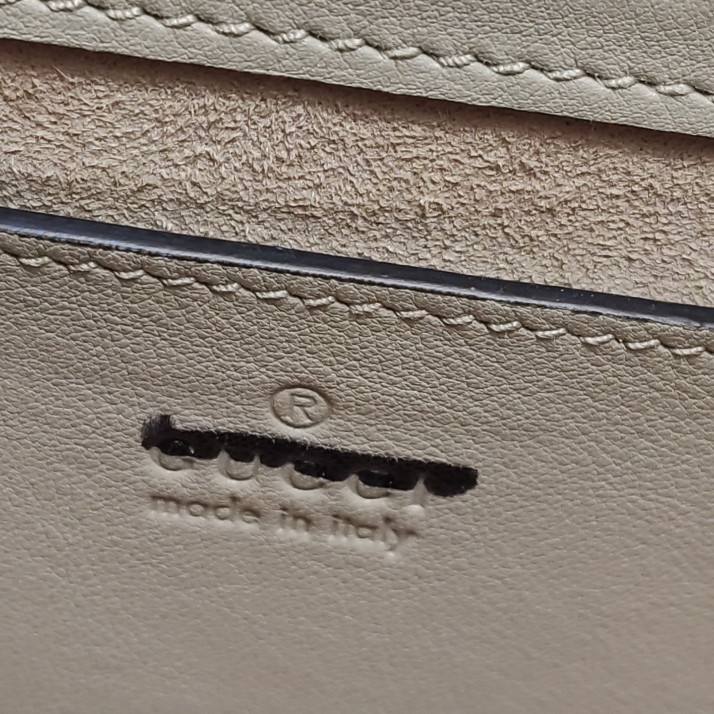 Gucci - Padlock - Leather - Beige - (mini)