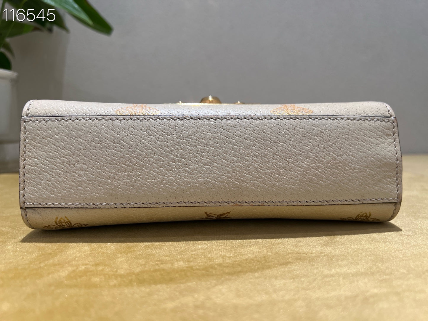 Gucci - Padlock - Leather - Beige - (small)