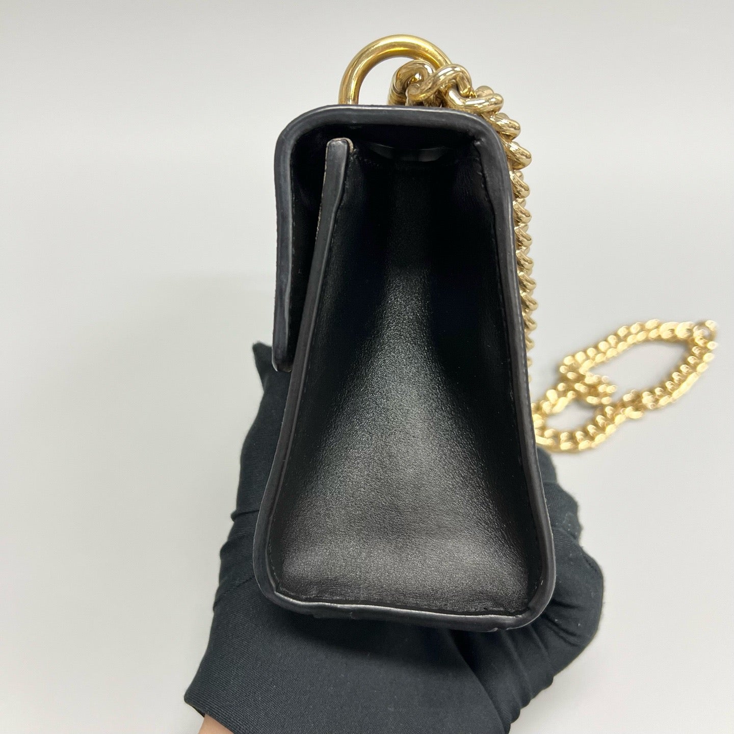 Gucci - Padlock - Leather - Beige - (small)