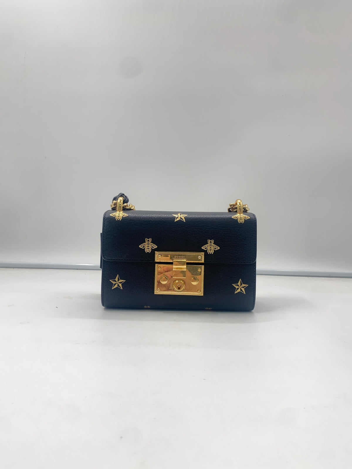 Gucci - Padlock - Leather - Black