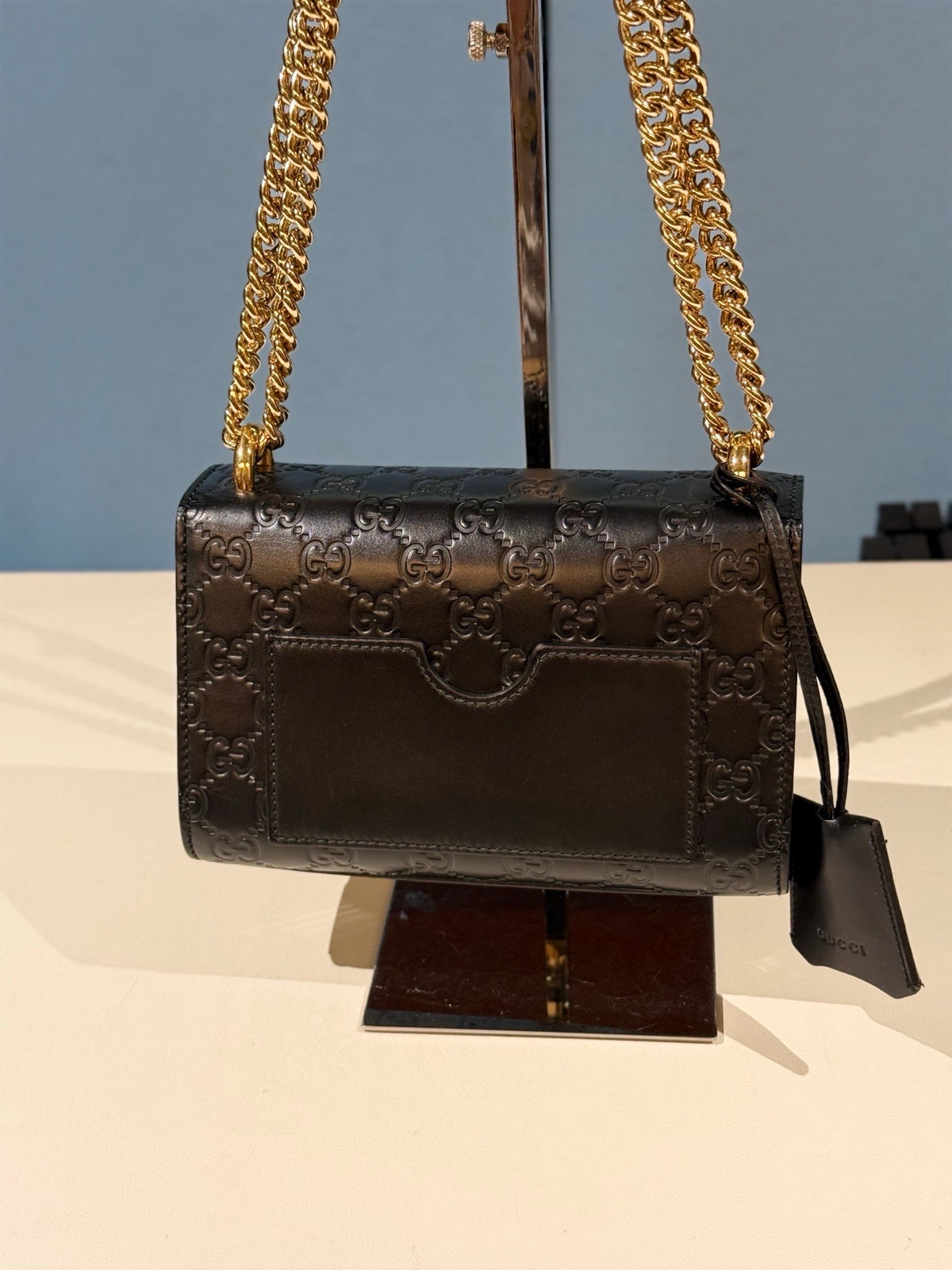 Gucci - Padlock - Leather - Black
