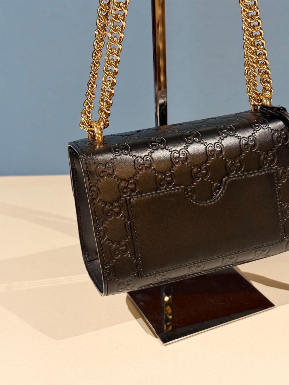 Gucci - Padlock - Leather - Black