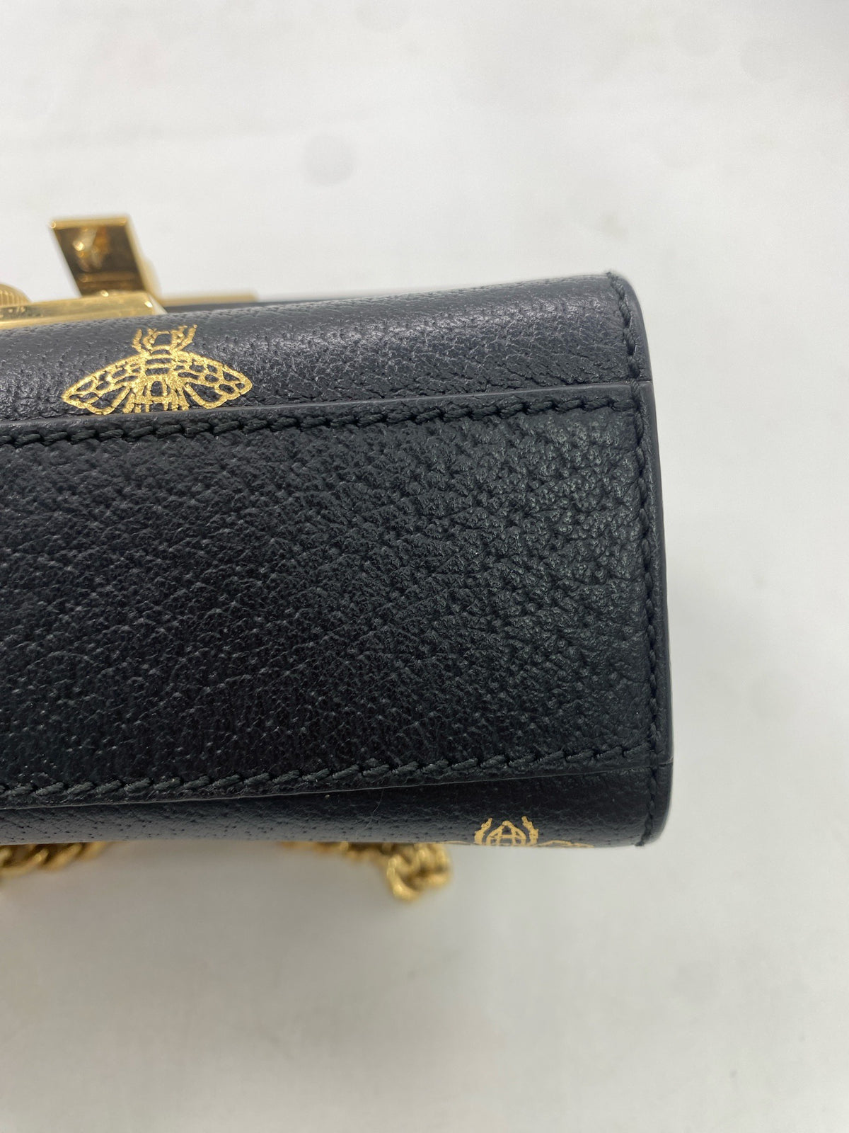 Gucci - Padlock - Leather - Black