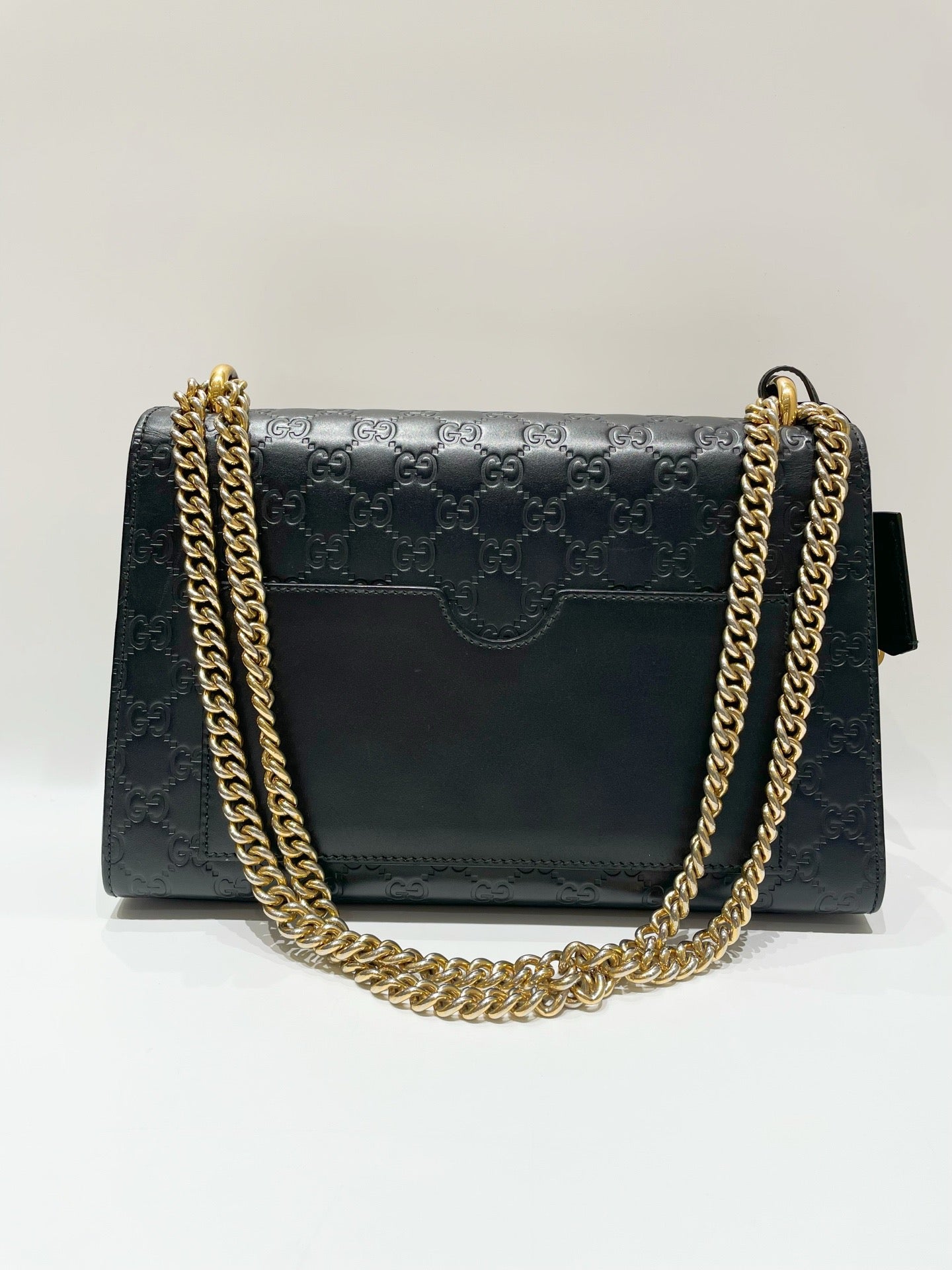 Gucci - Padlock - Leather - Black - (large)