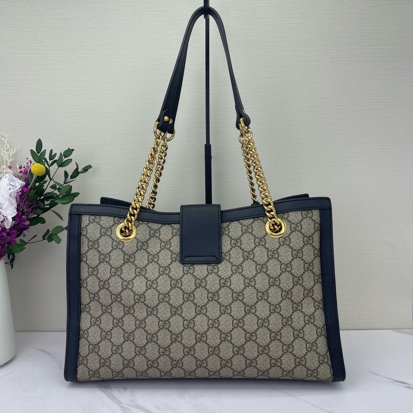 Gucci - Padlock - Leather - Black - (Large)