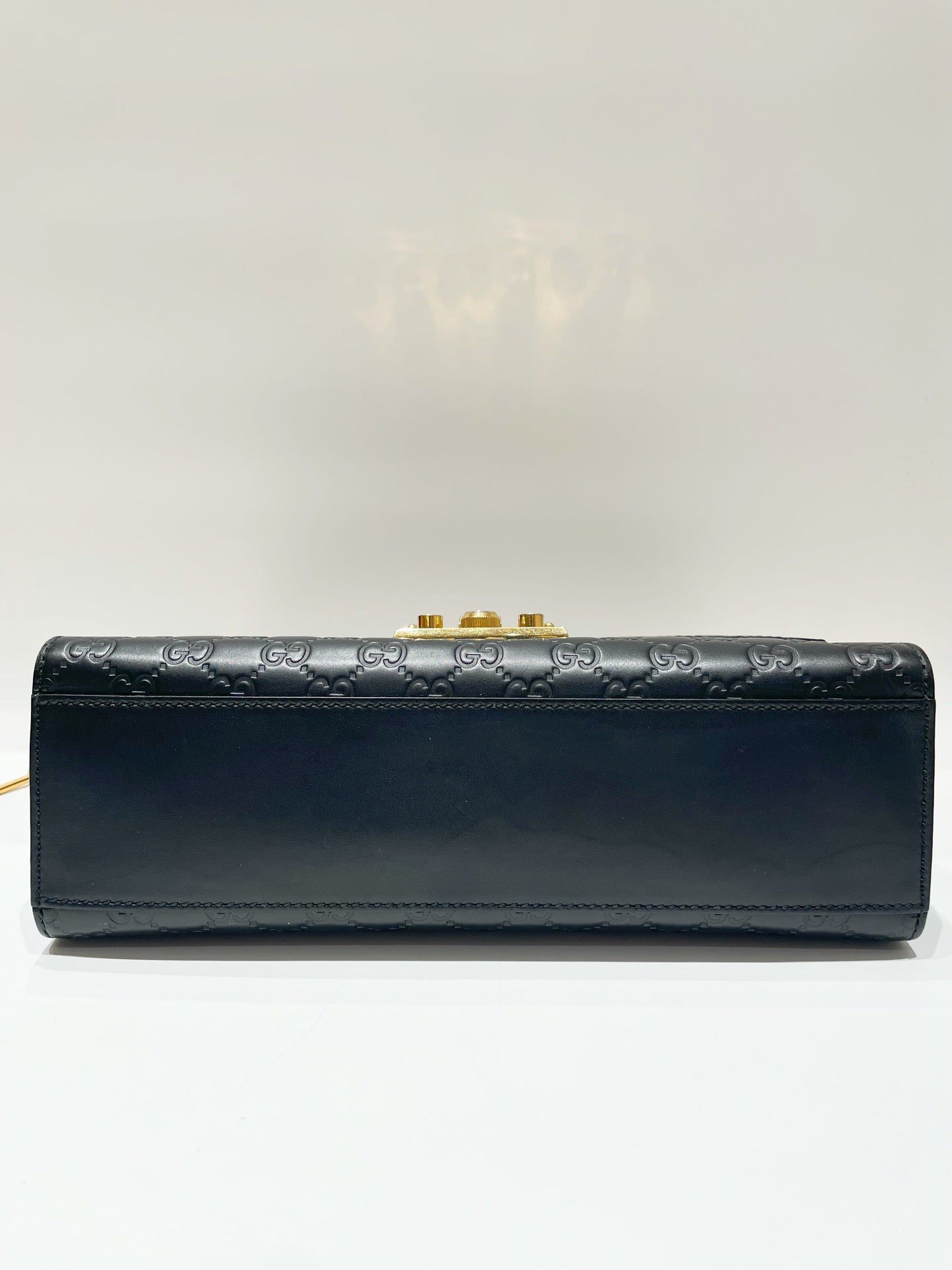 Gucci - Padlock - Leather - Black - (large)