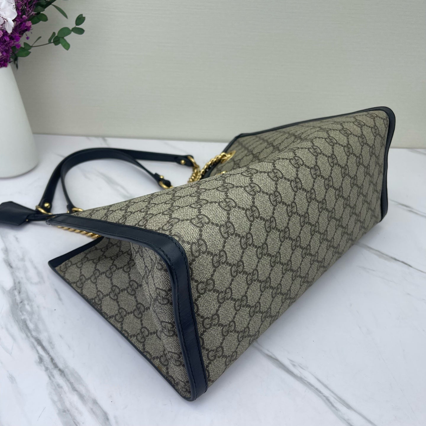 Gucci - Padlock - Leather - Black - (Large)