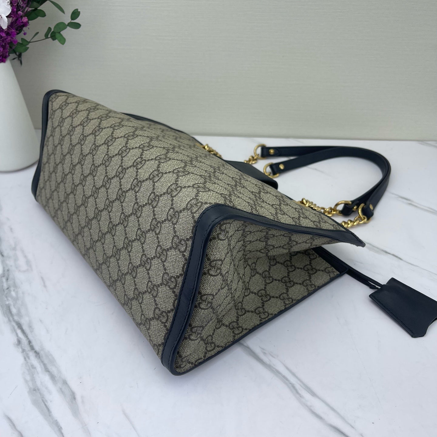 Gucci - Padlock - Leather - Black - (large)