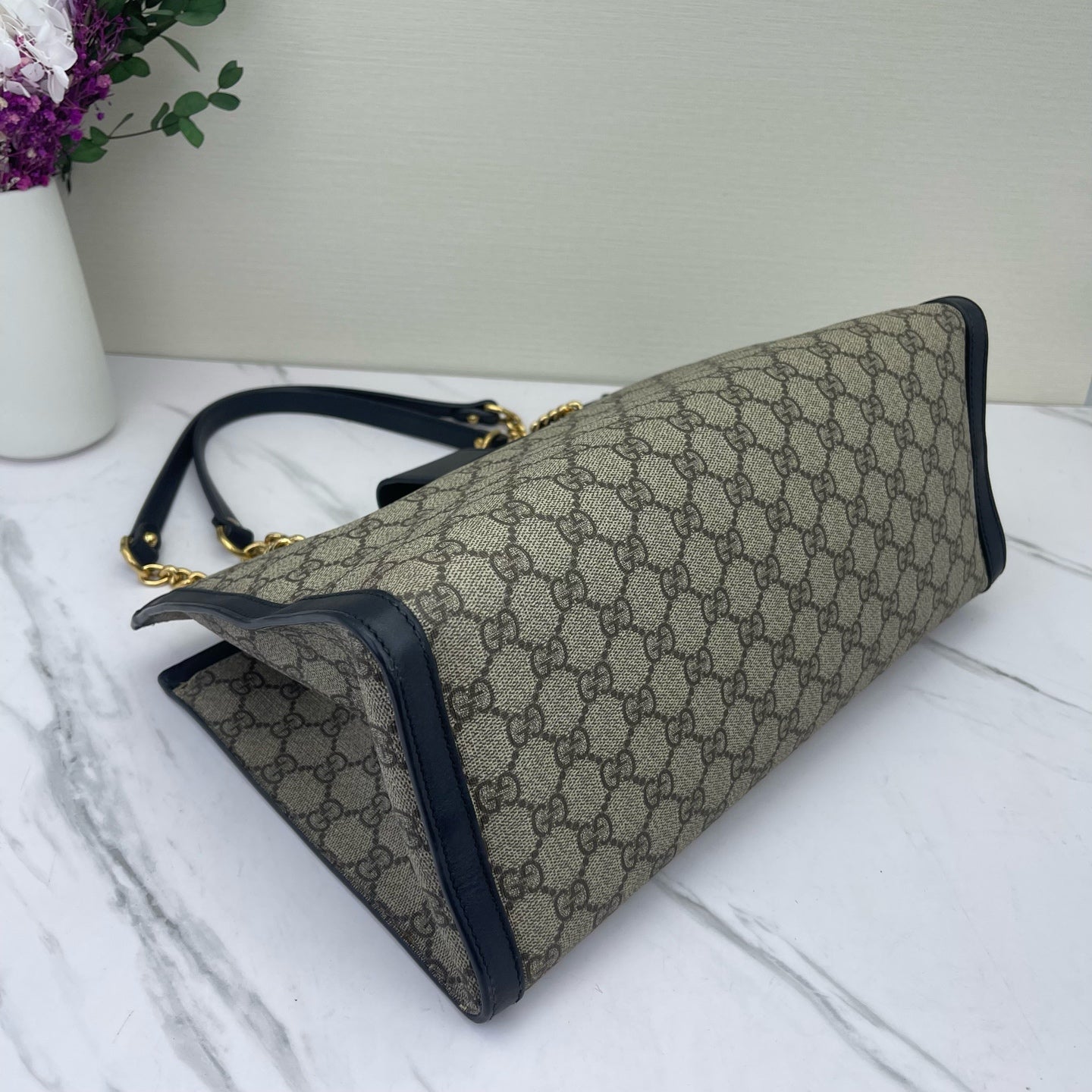 Gucci - Padlock - Leather - Black - (Large)