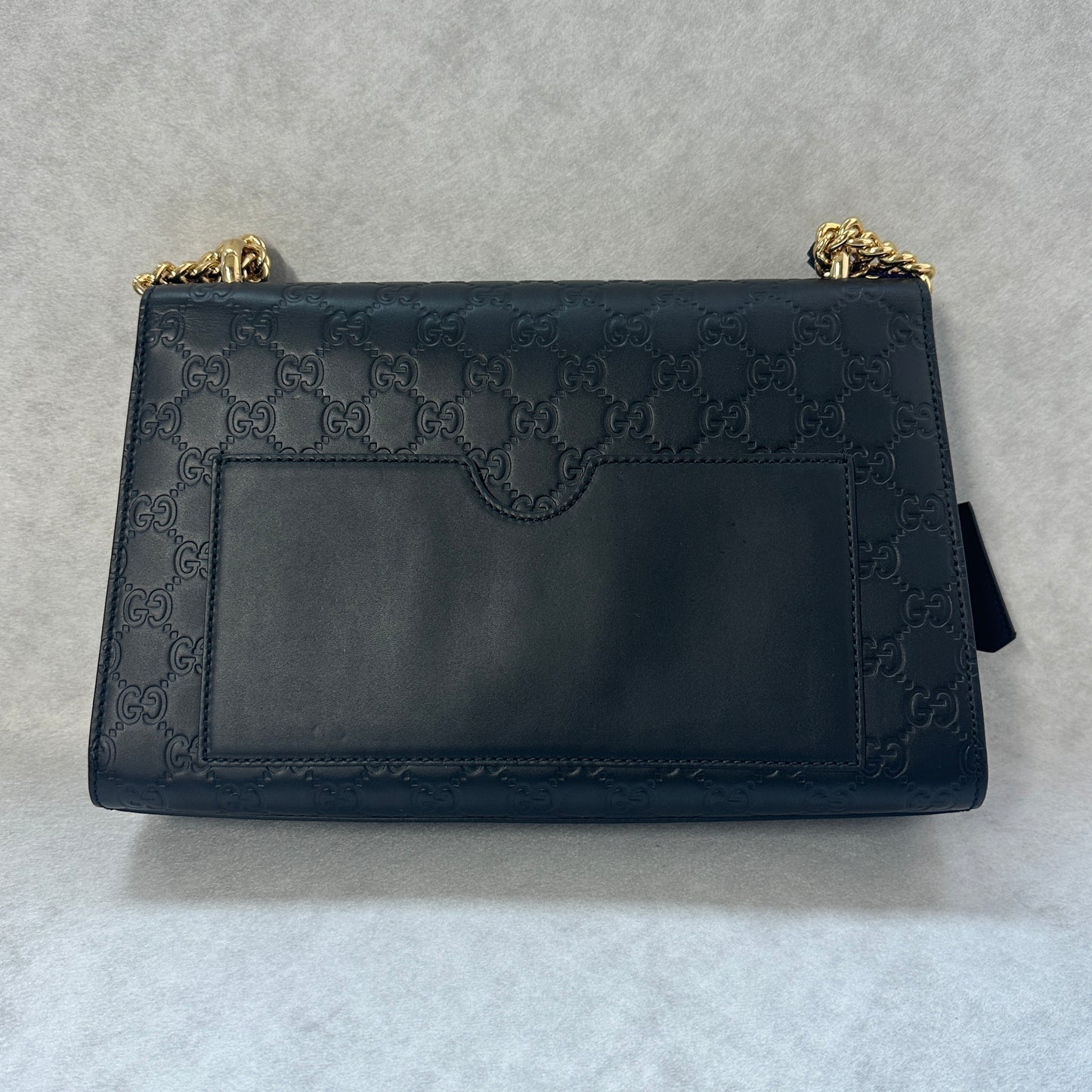 Gucci - Padlock - Leather - Black - (medium)