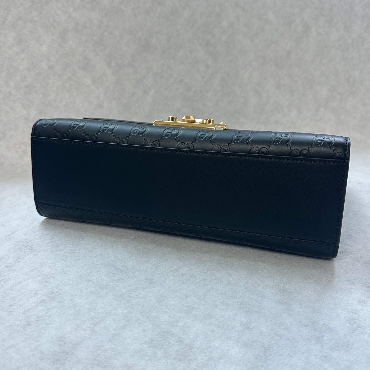 Gucci - Padlock - Leather - Black - (medium)