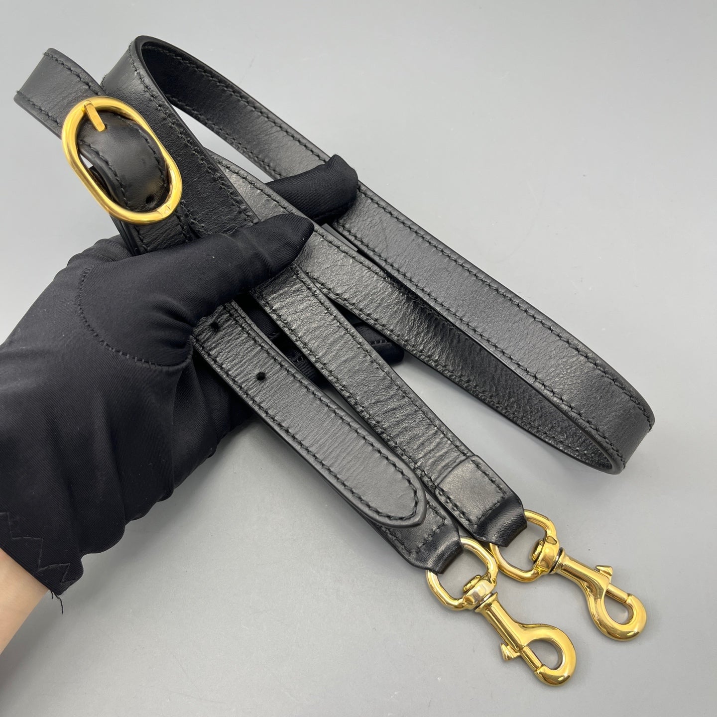Gucci - Padlock - Leather - Black - (Medium)