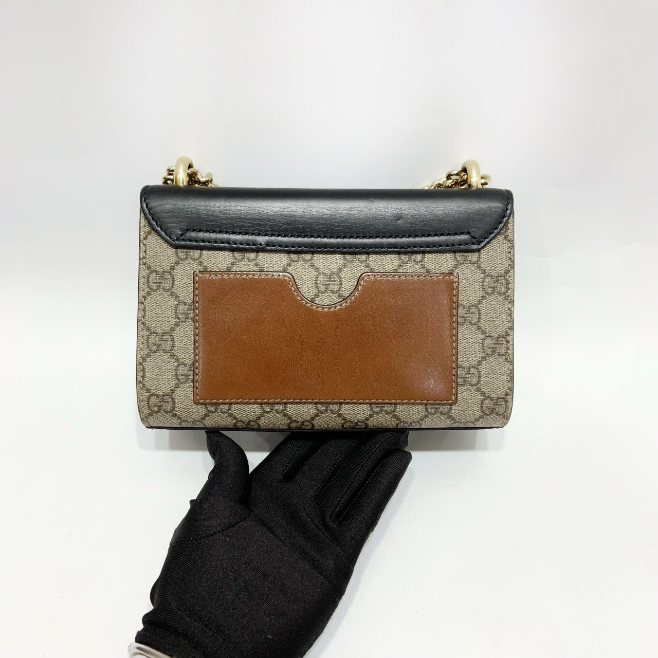 Gucci - Padlock - Leather - Black - (mini)