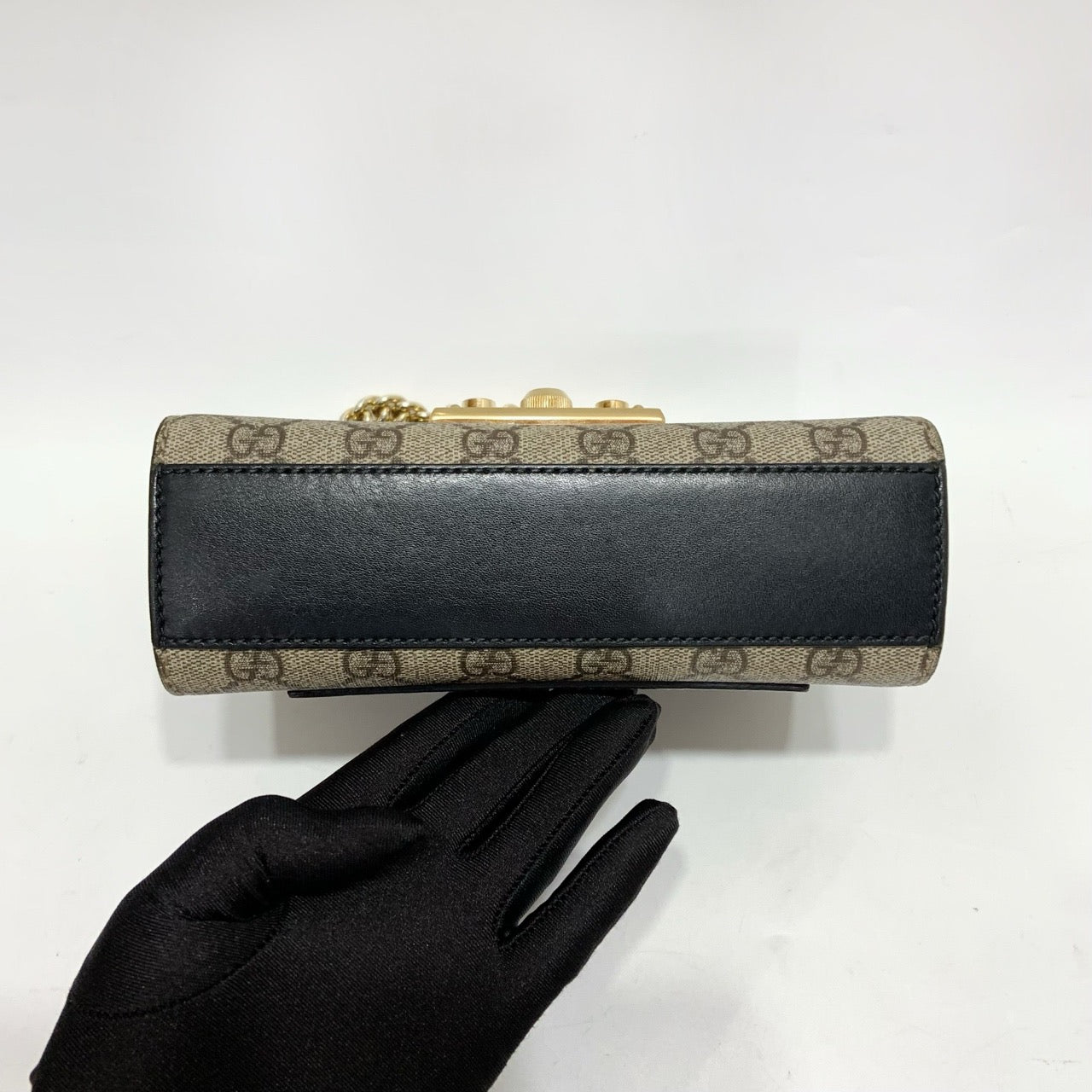 Gucci - Padlock - Leather - Black - (mini)