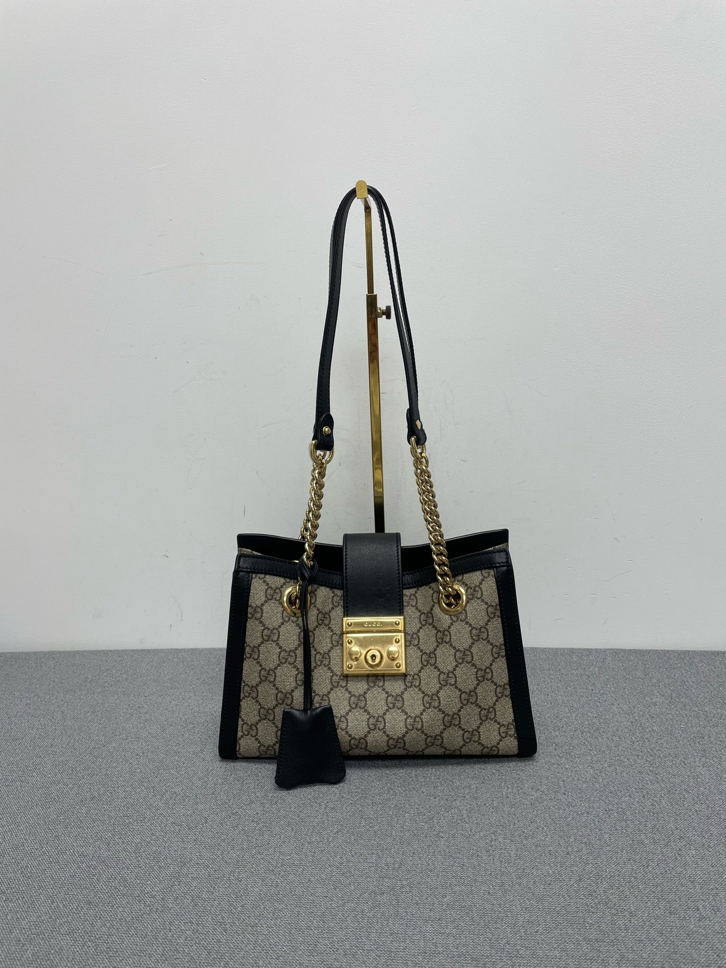 Gucci - Padlock - Leather - Black - (small)
