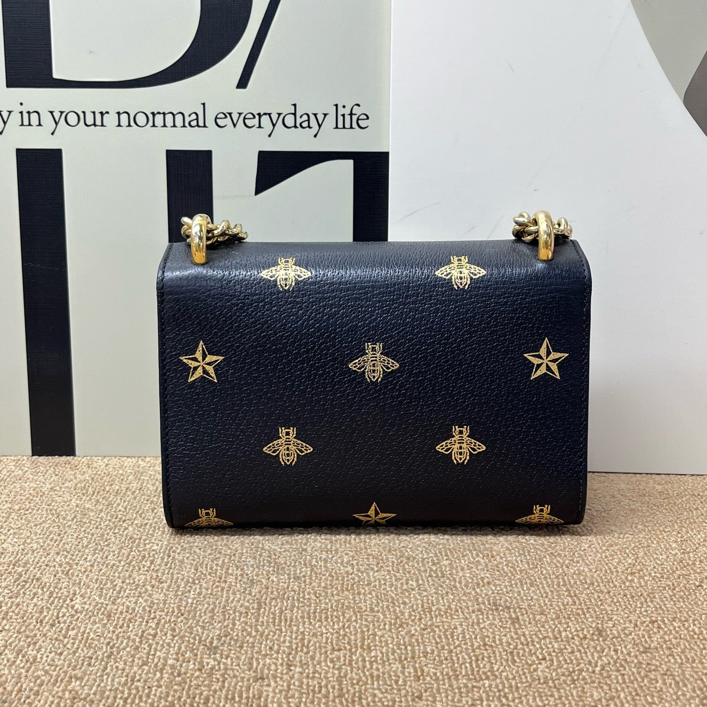 Gucci - Padlock - Leather - Black - (small)