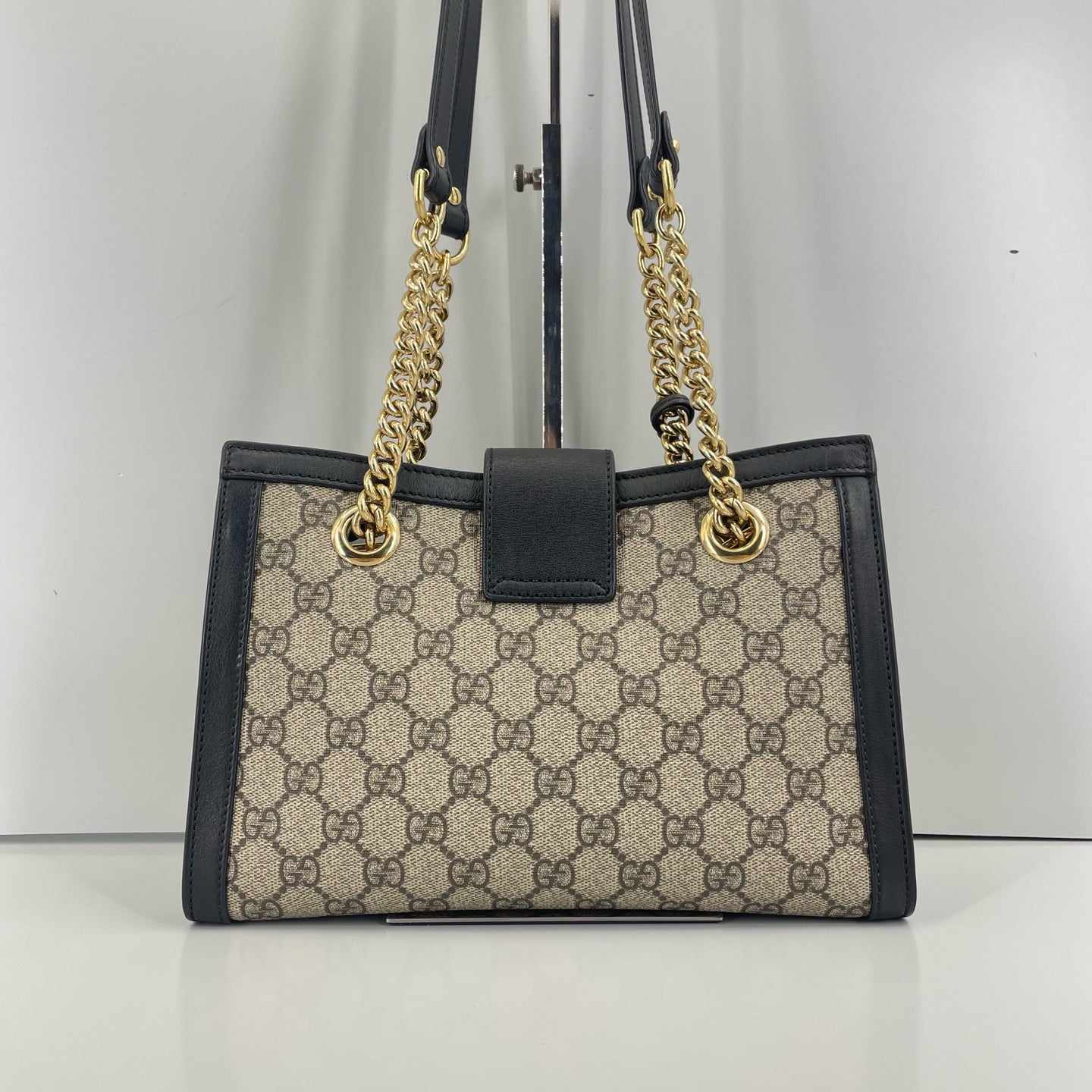 Gucci - Padlock - Leather - Black - (small)