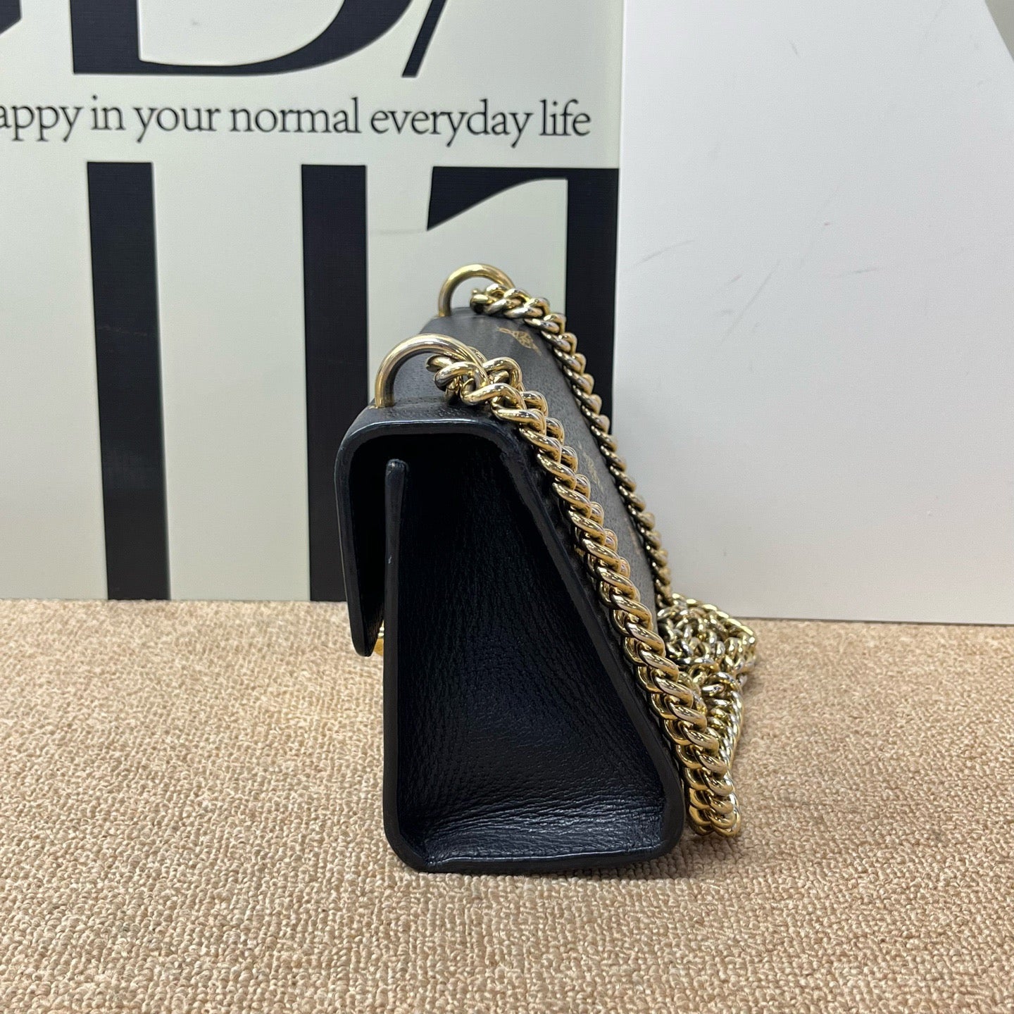Gucci - Padlock - Leather - Black - (small)