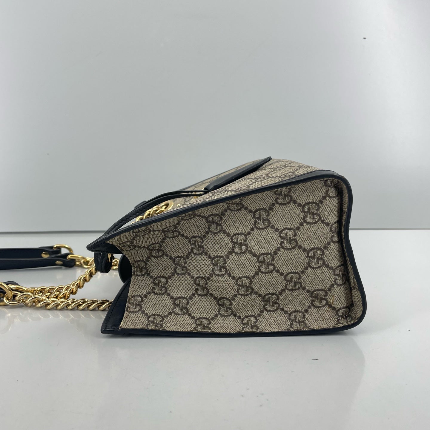 Gucci - Padlock - Leather - Black - (small)