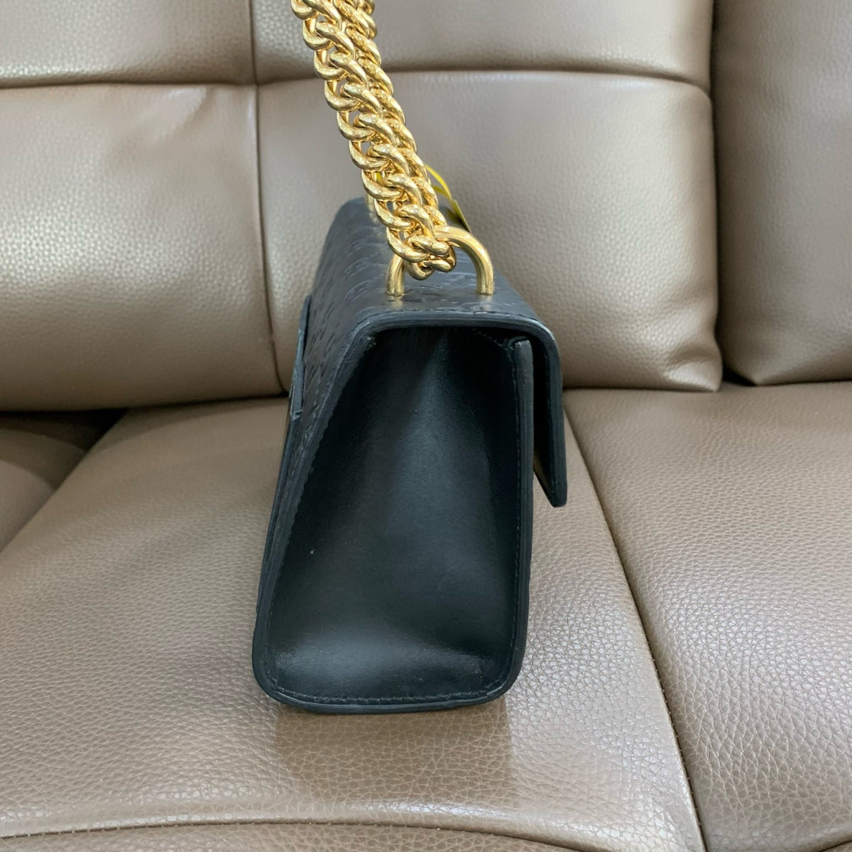 Gucci - Padlock - Leather - Black - (small)