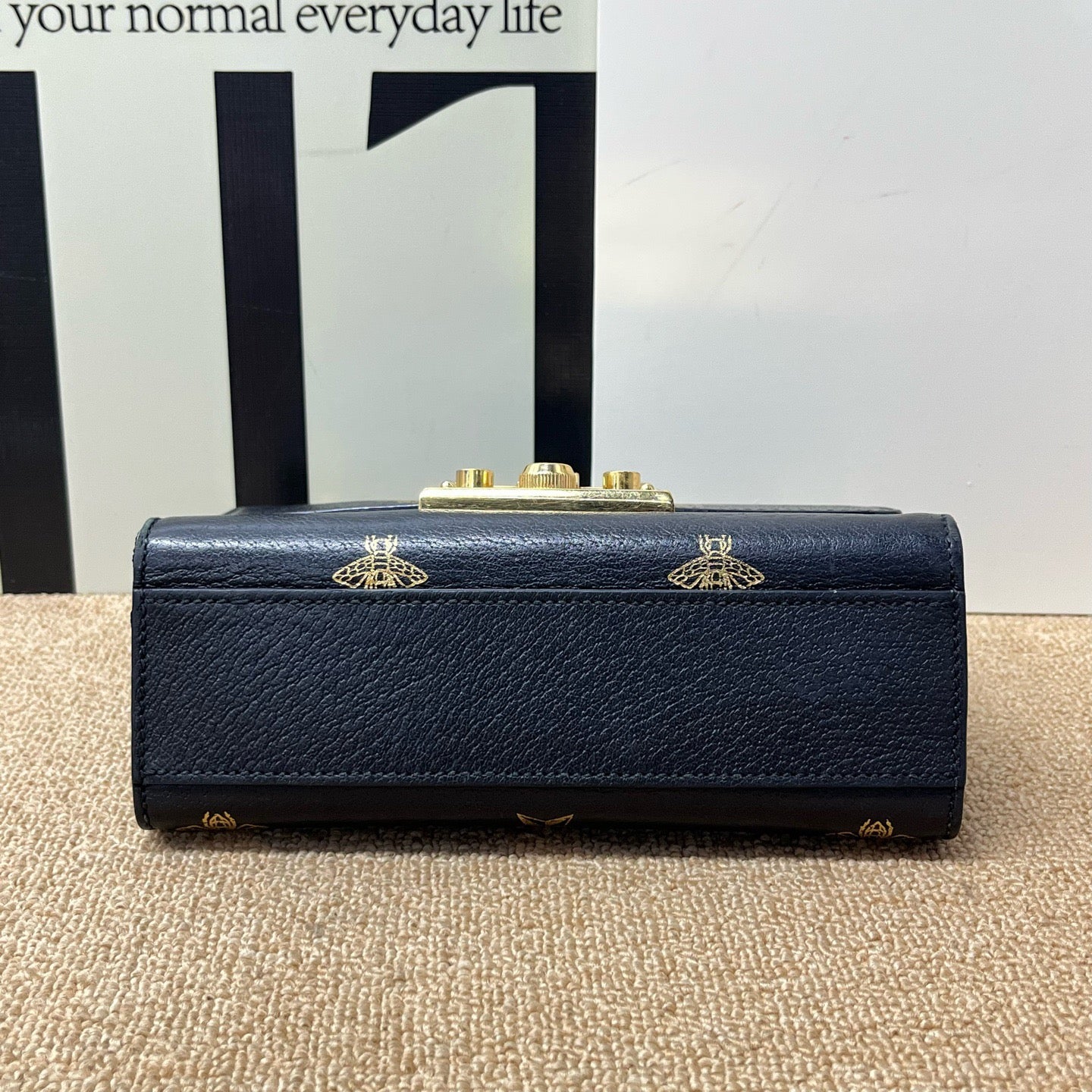 Gucci - Padlock - Leather - Black - (small)