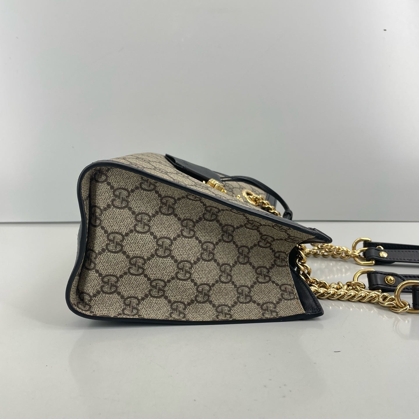Gucci - Padlock - Leather - Black - (small)