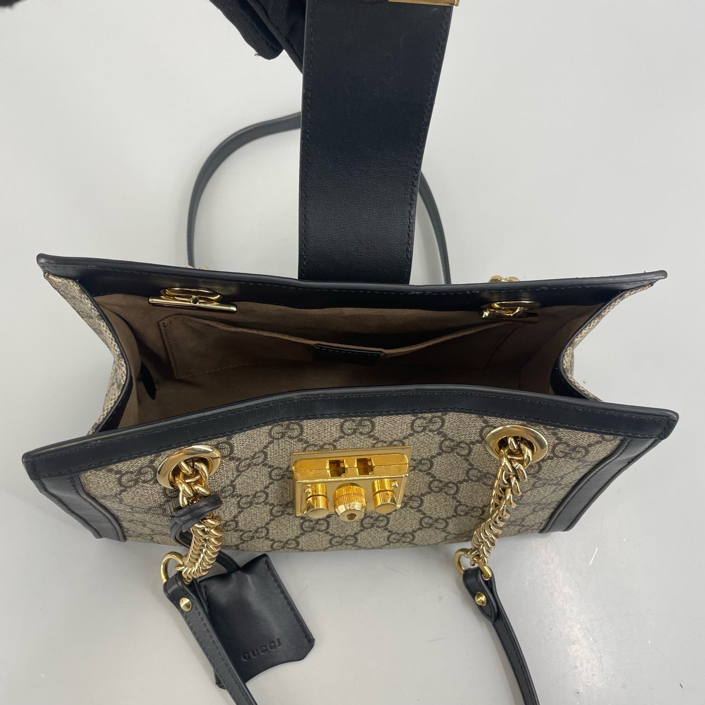 Gucci - Padlock - Leather - Black - (small)